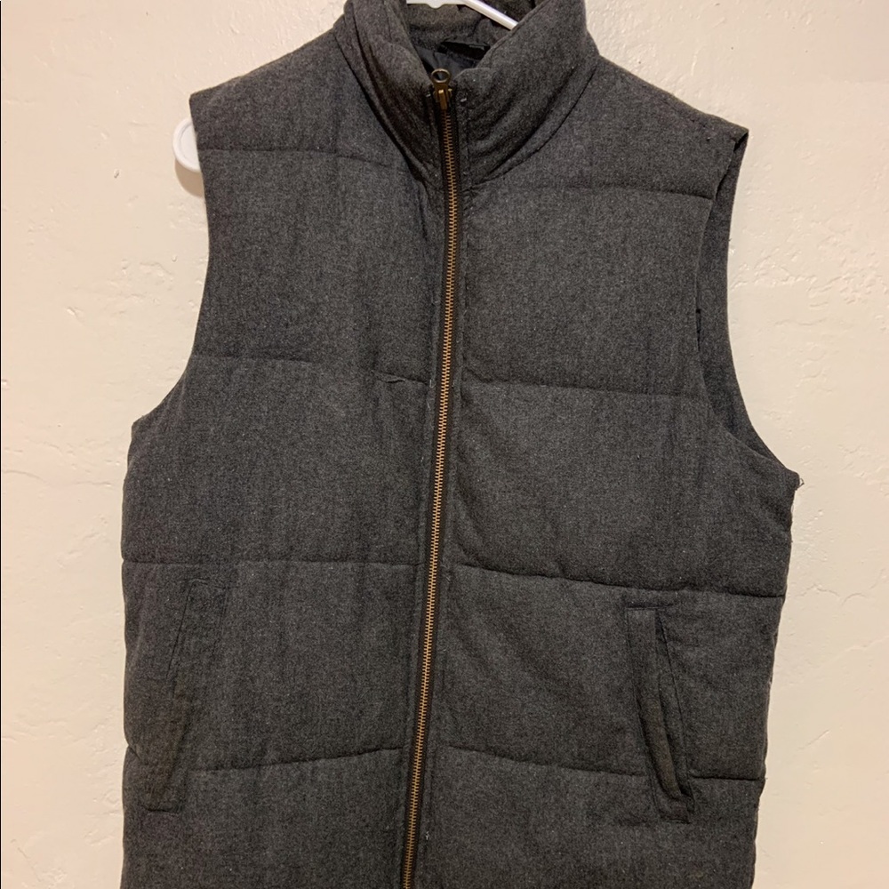Gap Grey Puffy Vest